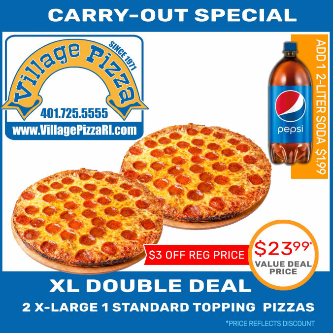 23.99 CARRY-OUT DEAL